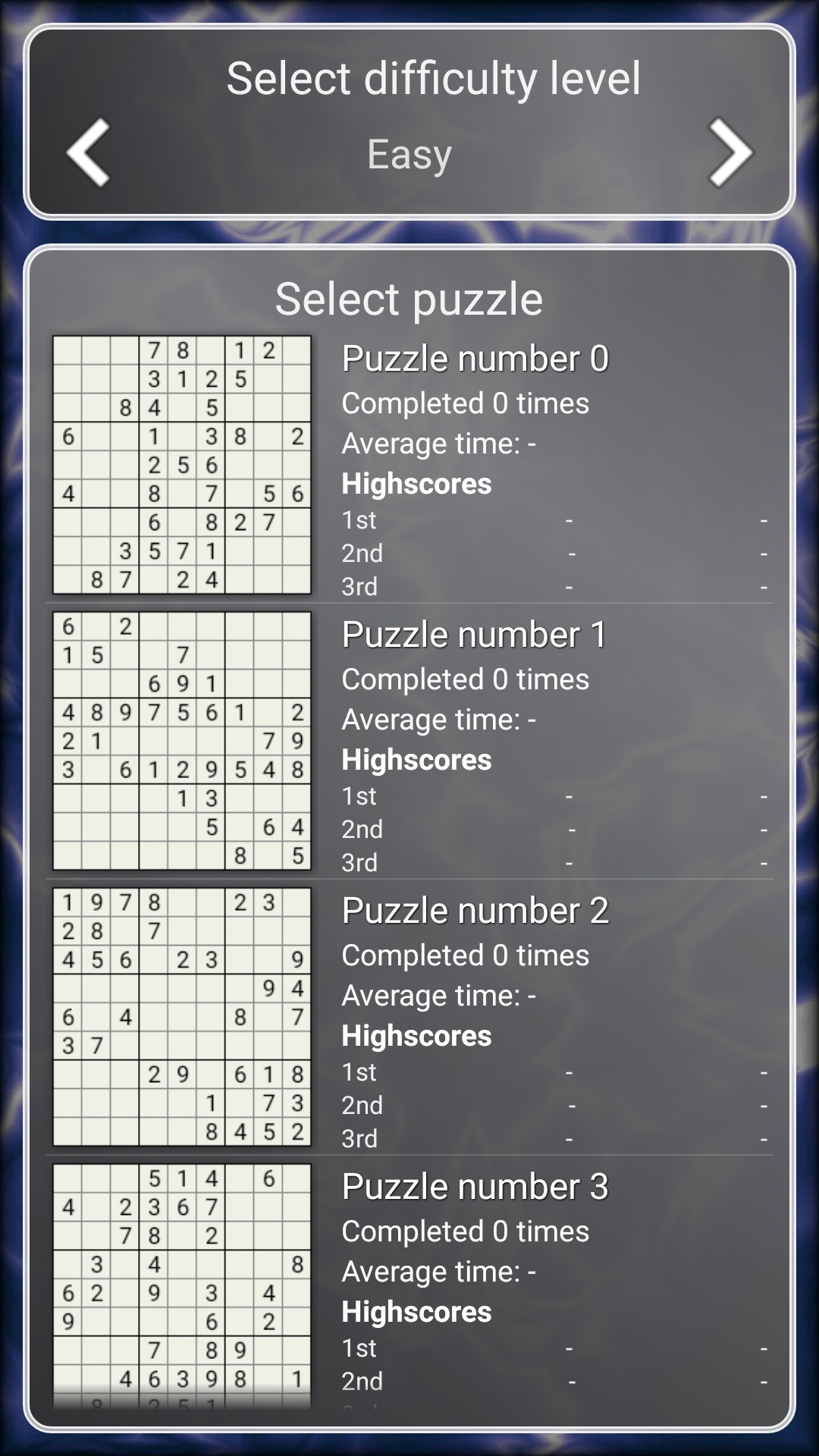 Sudoku Puzzle